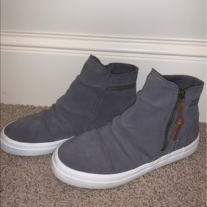 Sperry Gray High Top Sneakers
